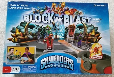 Block and Blast Action Game ~ Skylanders ~ Pressman. - Image 1 of 4