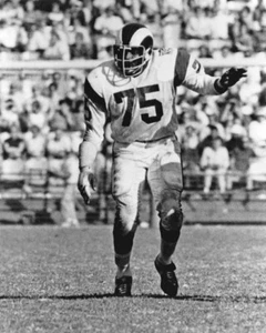 1969 Los Angeles Rams DEACON JONES Glossy 8x10 Photo Print Poster HOF 80 - Picture 1 of 1