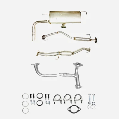 Fit:2006-2008 Suzuki Grand Vitara 2.7L Res, Flex Pipe, Cat Converter And Muffler Foto 1 de 4