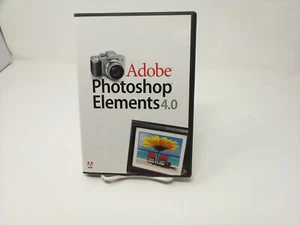 Adobe Photoshop Elements 4.0 buen estado con número de serie - Imagen 1 de 2