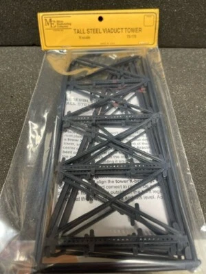 N Micro- Engineering #75-176 TALL STEEL VIADUCT TOWER N SCALE BIGDISCOUNTTRAINS - Image 1 of 4