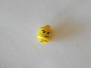 LEGO Yellow Head Male Angry Eyebrows Ref 3626bpx302 agt020a agt001a Set 8633  - Picture 1 of 1