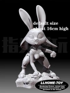 Anime Judy Hopps adorabile coniglio poliziotto resina stampa 3D GK kit figura non dipinta - Foto 1 di 13