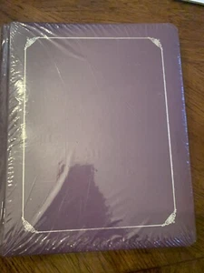 NIP Creative Memories Deep Purple 8 1/2 x 11 Tribute Album NLA Spring Pages - Picture 1 of 3