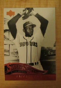 2005 Upper Deck Sweet Spot Classic Satchel Paige #83 St. Louis Browns - Picture 1 of 2