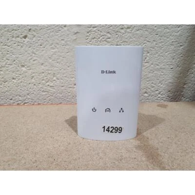 D-Link DHP-306AV PowerLine AV Network Adapter White Wired Ethernet Port 200 Mbps - Image 1 of 4