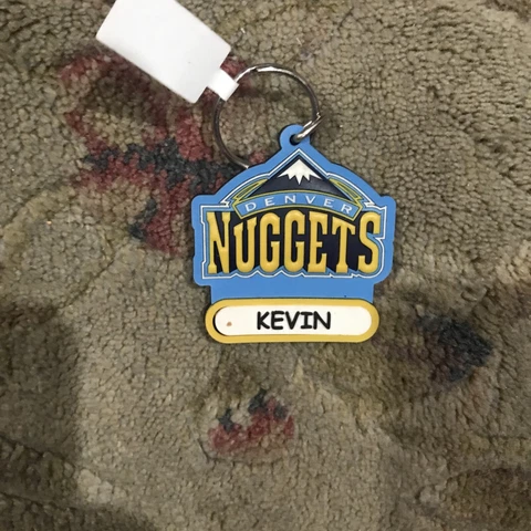 DENVER NUGGETS KEVIN KEYCHAIN LICENSED NBA BASKETBALL Cover