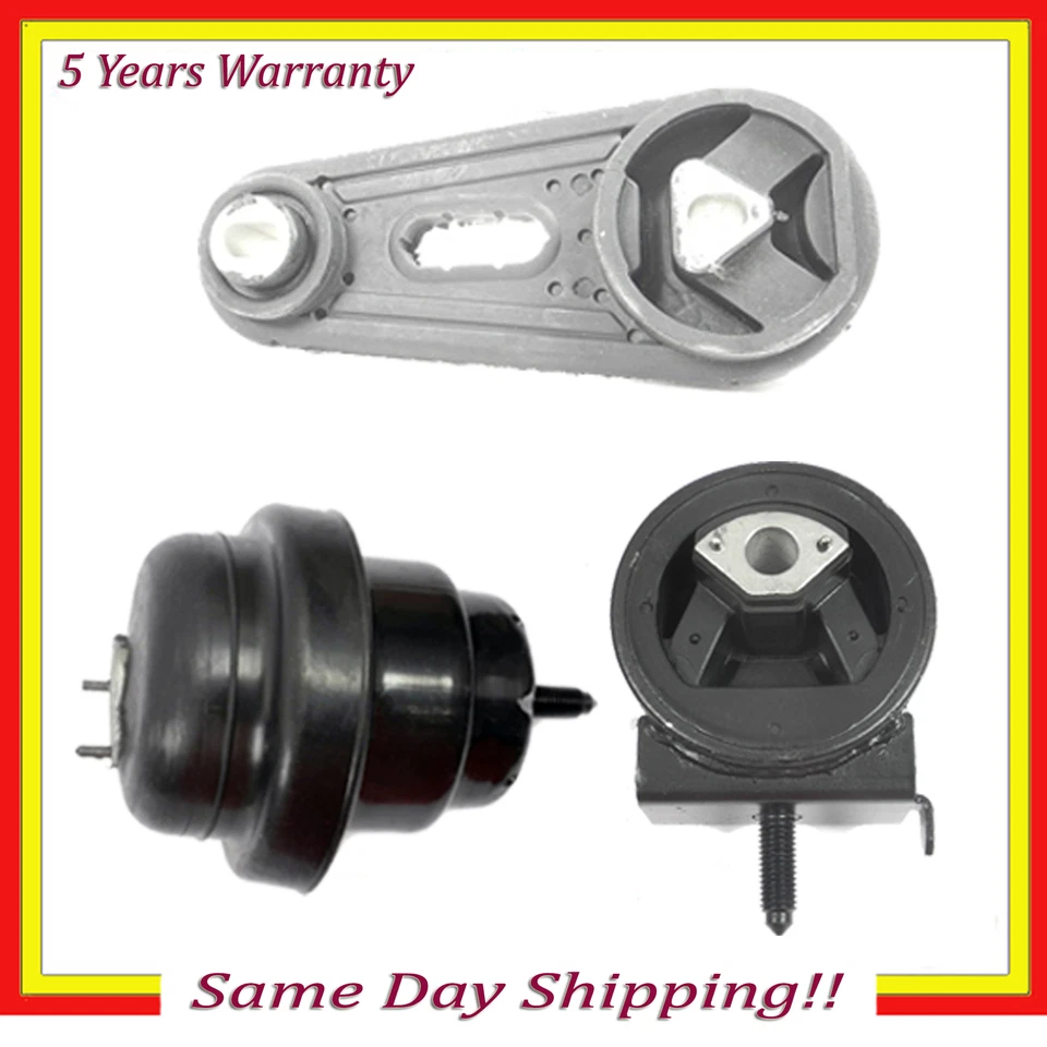 Set 3PCS Engine Motor & Transmission Mount For Ford Freestar Mercury Monterey - Image 1 of 4