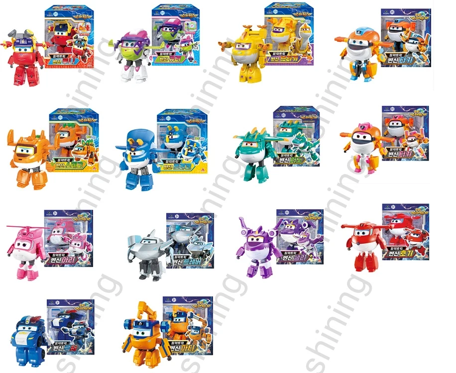 NUEVO Robot Transformador Eléctrico Super Wings Juguete/Coreano Foto 1 de 1