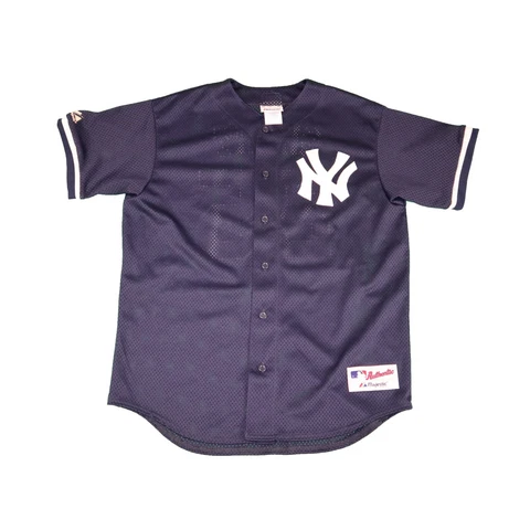 Y2K Jason Giambi New York Yankees MLB Majestic Jersey Cover