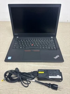 Lenovo Thinkpad T470 13" Laptop i5-6200U 8GB RAM 16GB SSD Win10P (no battery) - Picture 1 of 12