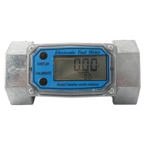 Liquid Water for Turbine Flow Meter Electronic Digital Flowmeter 1.5 Inch 10-100 - Picture 1 of 8