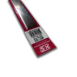 87165 K&S Tira de metal de acero inoxidable 3/4” 0,25, 0,635 mm x 19,06 mm 300 mm de largo, 1 - Imagen 1 de 2