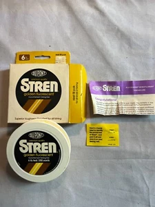 STREN 6LB 250YDS GOLDEN FLUORESCENT MONOFILAMENT FISHING LINE 🐠 - Picture 1 of 4