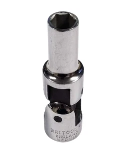 Britool England 3/8" Drive Metric 10mm Flexible Deep Hexagon Socket - Picture 1 of 1