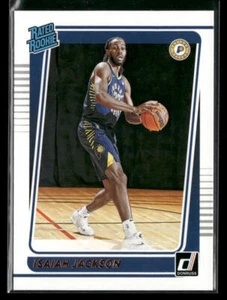 Donruss #217 2021-22 Isaiah Jackson Indiana Pacers novato - Imagen 1 de 2