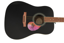 JIMMY PAGE SIGNED AUTOGRAPH GIBSON EPIPHONE ACOUSTIC GUITAR - LED ZEPPELIN JSA