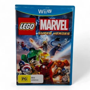 Lego Marvel Super Heroes - Nintendo Wii U Game PAL Complete - Picture 1 of 4