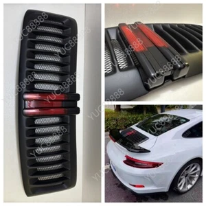 FOR 2013-2015 Porsche 911 991.1 Carrera Upgrade 992 Style Black Trunk LED Grille - Bild 1 von 14