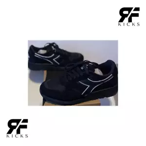 Diadora Black/White Style N9002 Men SZ 10 - Picture 1 of 8