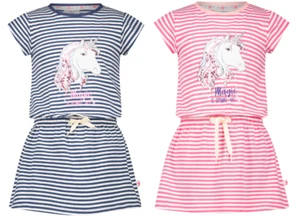Salt and Pepper 43131863 Kleid Sommerkleid Pferd Horses Einhorn gestreift - Bild 1 von 3