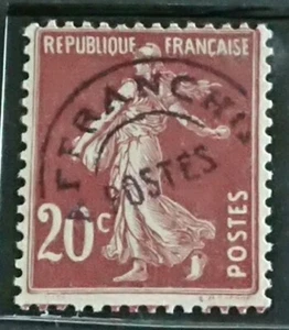 Frankreich Briefmarke vorgestempelt Nr. 54 / Neu** / 1922-27 (Note 170 €) - Bild 1 von 1