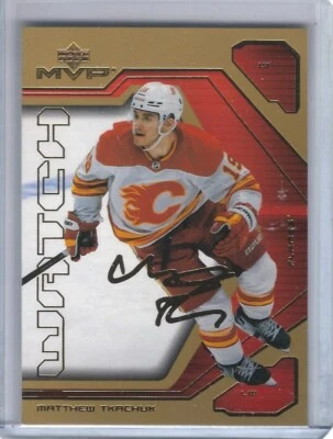 2021-22 Upper Deck MVP 20th Anniversary Gold #59 Matthew Tkachuk - Image 1 of 2