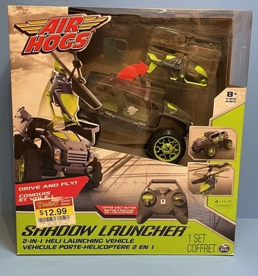 Air Hogs Shadow Launcher Helicopter Remote and Car Set NEW Factory Sealed - Image 1 of 4