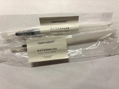 Cepillos de agua CTMH 1- Punta mediana y 1- Punta pequeña para colorear al agua Foto 1 de 4