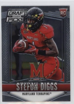 2015 Panini Prizm Collegiate Draft Picks Stefon Diggs #243 Rookie RC - Image 1 of 2