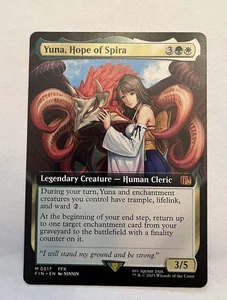 Magic The Gathering: Yuna, Hope of Spira (arte extendido) sin lámina - Imagen 1 de 1