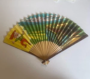 Vintage Souvenir Fan Rock City Atop Lookout Mountain 8.75 Chattanooga, TN - Bild 1 von 6