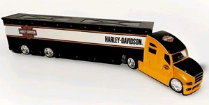 MAISTO HARLEY DAVIDSON MOTORCYCLES CUSTOM HAULERS TRANSPORTER SEMI MAC TRUCK ~ - Bild 1 von 7