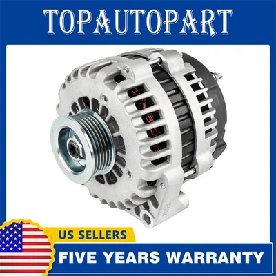 ALTERNADOR 160A 15093928 para Chevrolet 2007-13 Tahoe V8 5,3 L 6 ranuras enchufe 346 Foto 1 de 4