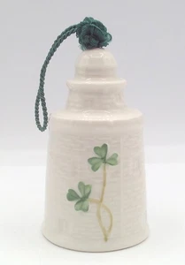 Vintage Belleek Hook Head Lighthouse Bell Ornament - Picture 1 of 7