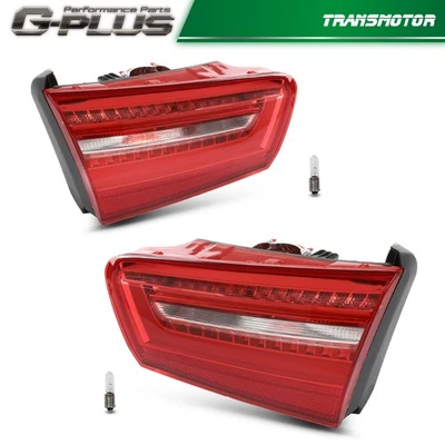 2x Left+Right Inner Trunk LED Tail Light Lamp Fit For AUDI A6 C7 2012-2015 - Image 1 of 4