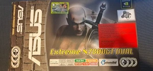 ASUS Extreme N7800GT 7800 GT Dual Limited Edition Box 1772 of 2000 512MB Video - Picture 1 of 5