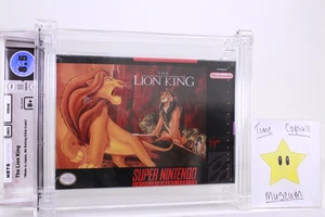 El Rey León Disney Super Nintendo SNES Nuevo Precintado Japón 1ª Impresión WATA 8.5 B+ - Imagen 1 de 3