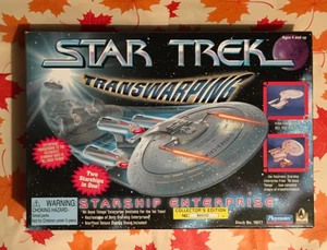 Star Trek Transwarping Starship Enterprise Playmates Stock No. 16077. NOS - Picture 1 of 7