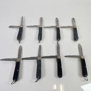 (Posten von 8) Vintage Camillus New York Allzweckmesser mit zwei Klingen - Bild 1 von 5