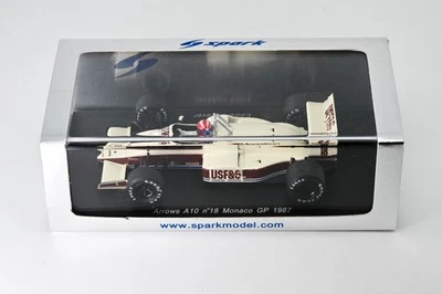 Spark 1/43 Arrows A10 #18 Eddie Cheever Monaco GP 1987 OVP S1797 - Bild 1 von 4