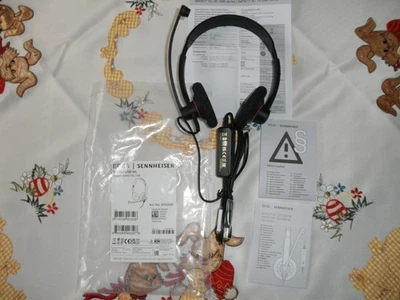 Sennheiser EPOS - SC 60 USB ML Stereophonisch Kopfband Schwarz Headset - NEU&OVP - Bild 1 von 4