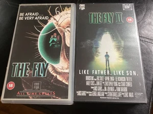 UK VHS - THE FLY 1 & 2 Cult Horror films VGC - Imagen 1 de 10