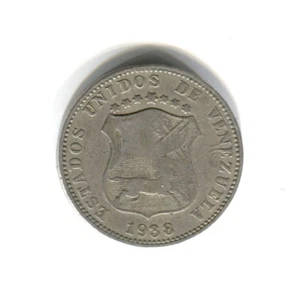 Estados Unidos De Venezuela - 12½ Centimos - 1938 - Picture 1 of 2