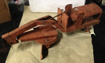 Vintage Nylint Motor Grader Pressed Steel For Parts Or Restore - Image 1 of 4