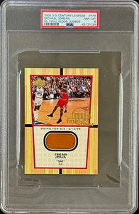 Michael Jordan 2000 UD MJ's Final Floor Card #FF9 PSA NM-MT 8 Going For Six - Picture 1 of 2