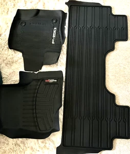 FORD F-150/XLT/OTHERS PLASTIC RUBBER ALL WEATHER FLOOR MATS - Picture 1 of 1
