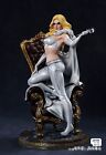 Custom-made X-Men Mutant White Queen Resin Statue 1/4 Scale Two Heads In Stock
