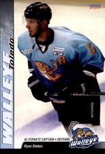 2010-11 Toledo Walleye #20 Ryan Stokes Corunna Ontario Canada Hockey Card