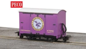 H0e Peco Güterwagen gedeckt, "Purple Moose Brewery" 2-achsig - Peco GR-906 - Bild 1 von 1